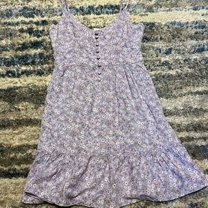 Womens floral spaghetti strap dress
